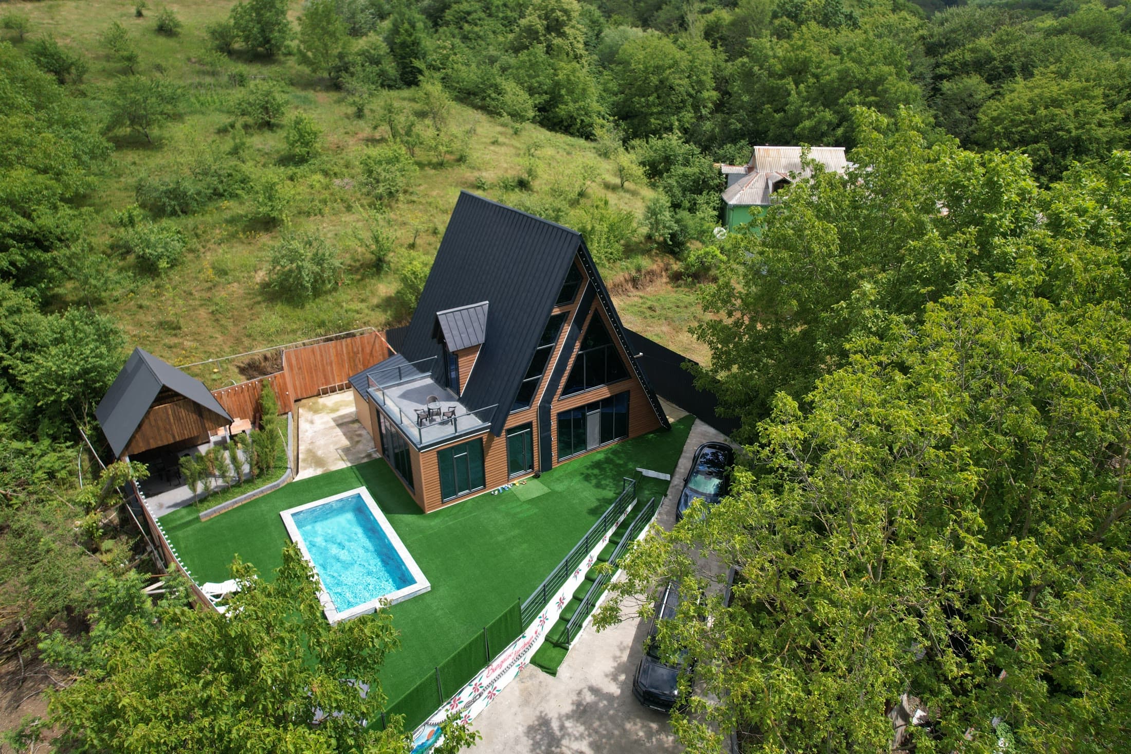 House exterior and yard
